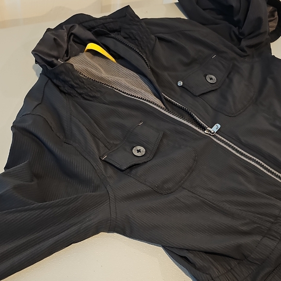 Lole Charcoal Zip up Jacket - Picture 10 of 11
